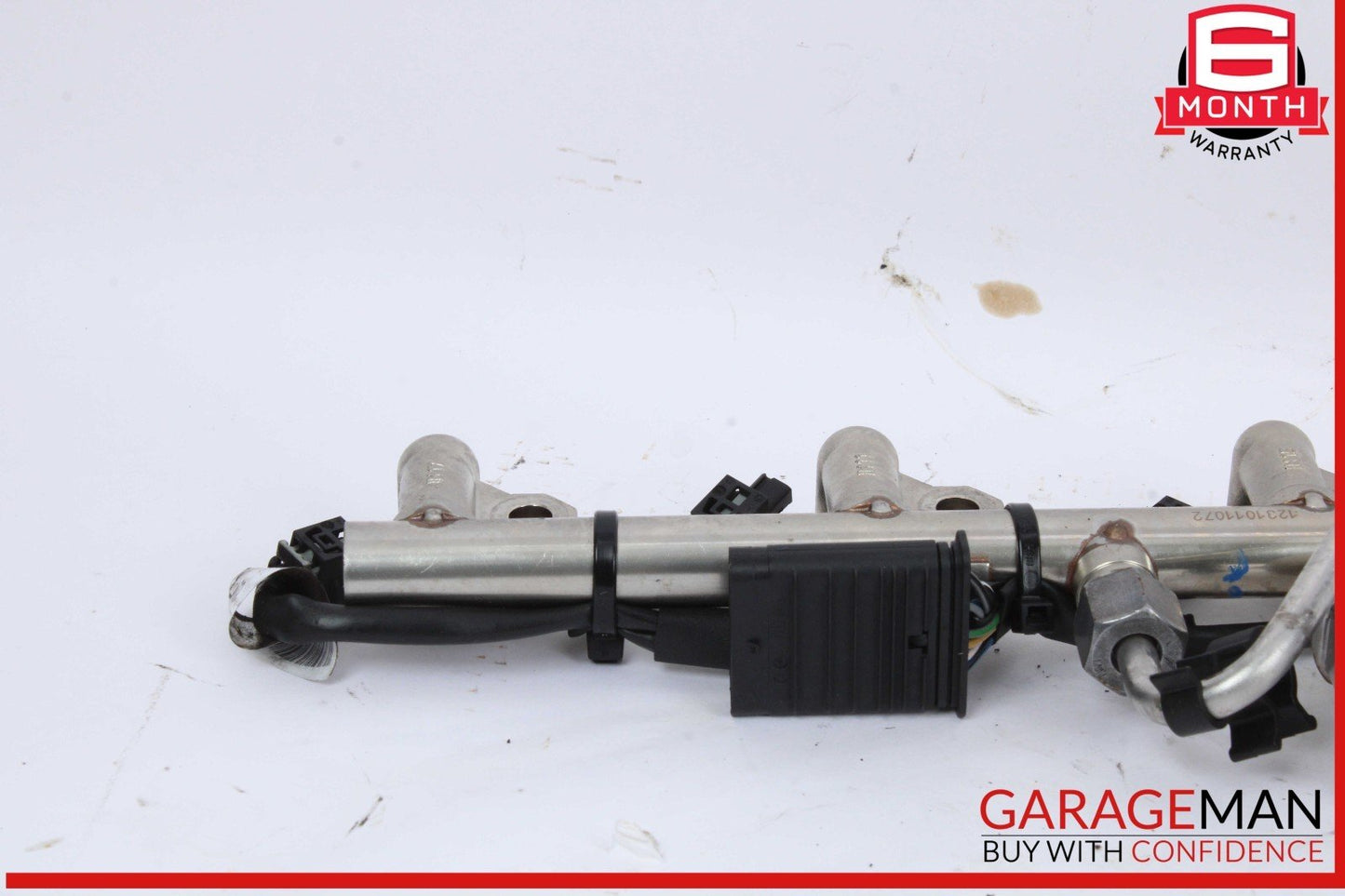 12-15 Mercedes W204 C250 CGI 1.8L M271 Fuel Injector Rail Line Assembly OEM