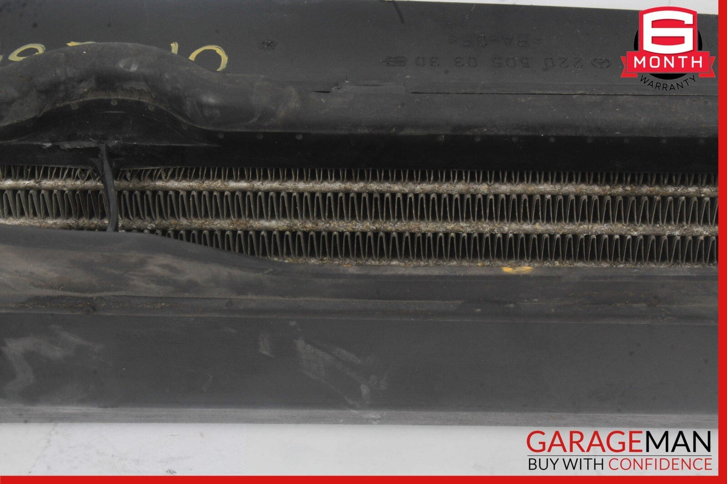 00-02 Mercedes W215 CL600 S600 V12 Oil Cooler Additional Radiator 2205050330 OEM
