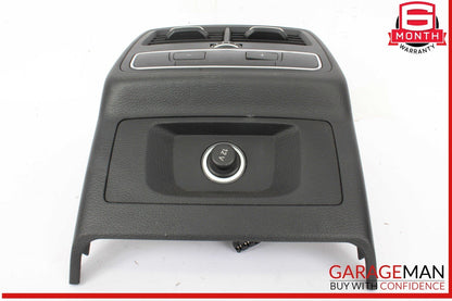 17-24 Audi A4 Quattro Rear Center Console AC A/C Heater Air Vent Grille Grill