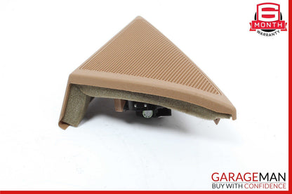 07-13 Mercedes W221 S550 S600 Front Left Side Door Tweeter Speaker Cover Brown
