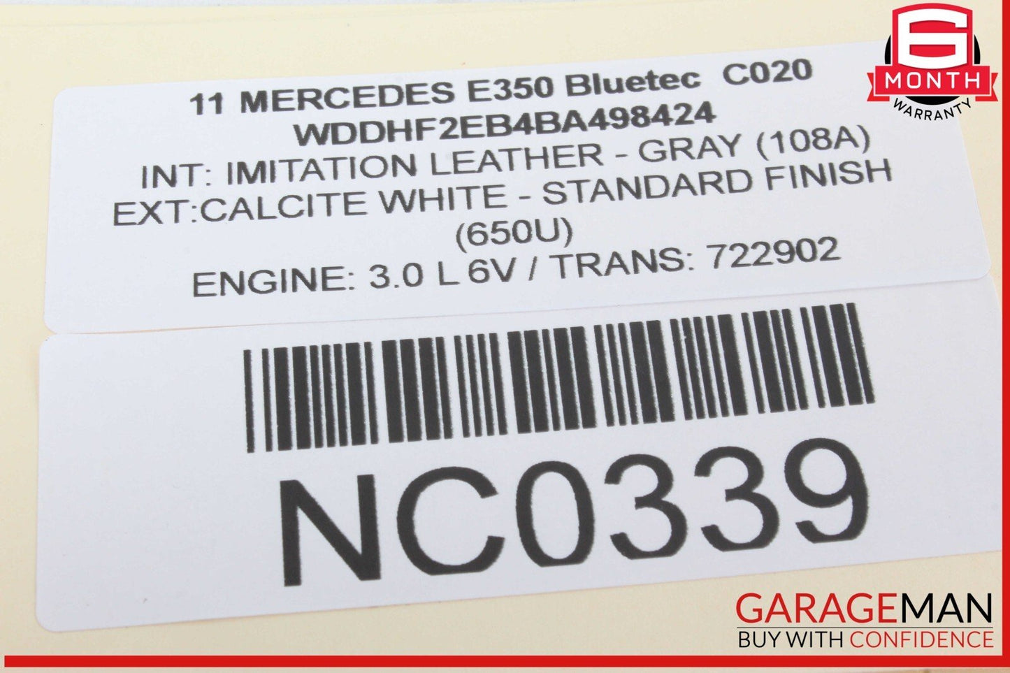 08-18 Mercedes W212 E350 Bluetec Front Left Side Door Control Module Unit OEM