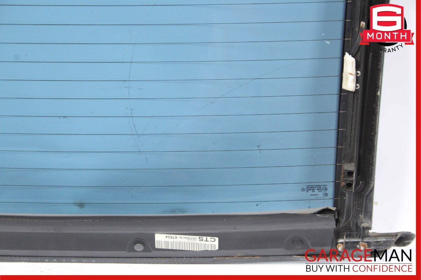 03-11 Mercedes R230 SL500 SL55 AMG Rear Back Windshield Glass OEM