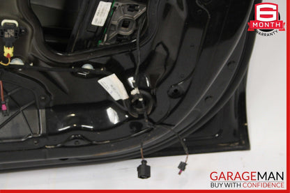 12-17 Audi A7 Front Right Passenger Side Exterior Door Shell Frame Panel Black