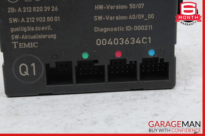 08-15 Mercedes W212 E350 C350 Front Left Side Door Control Module 2129004402 OEM
