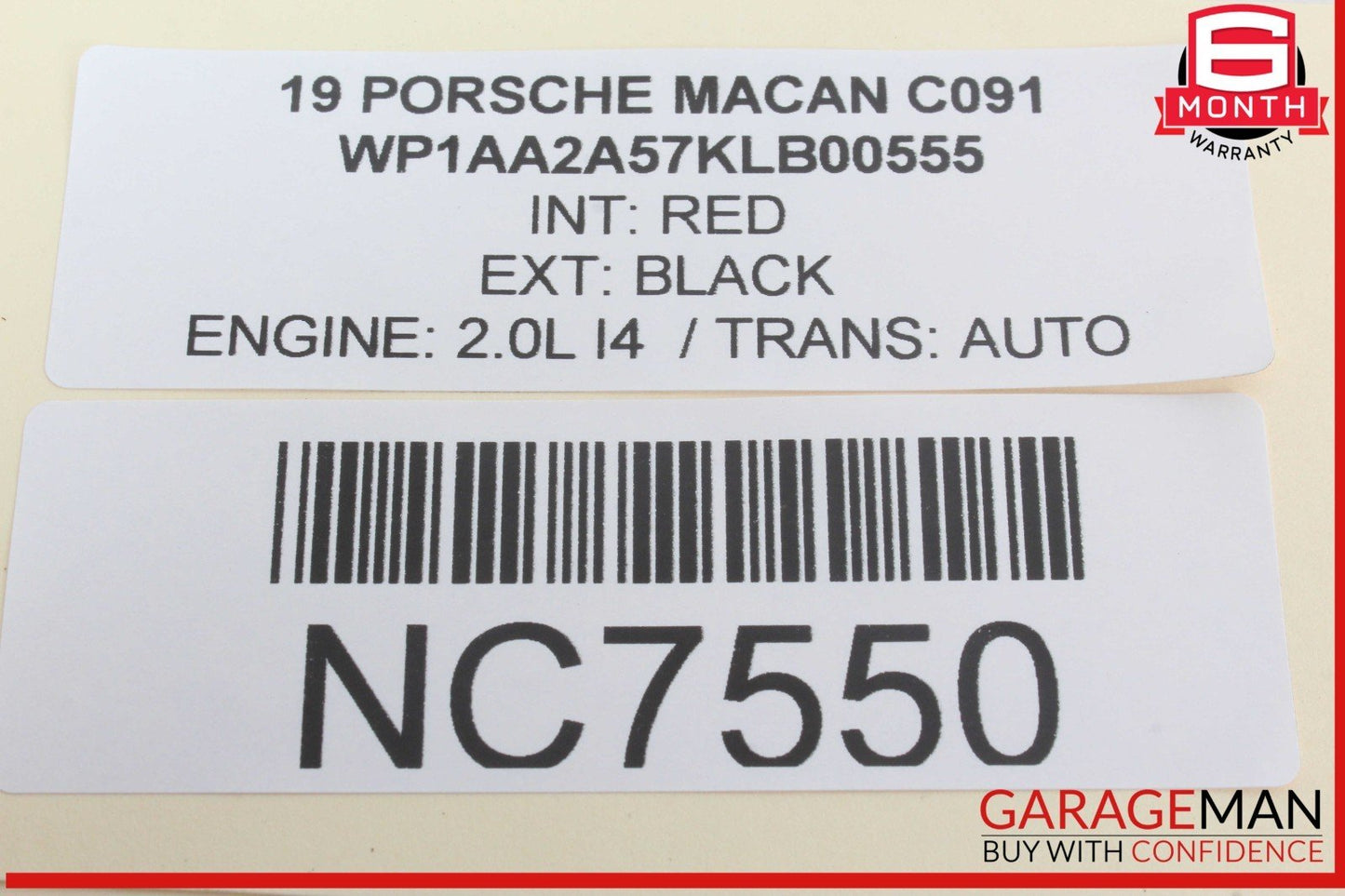 15-24 Porsche Macan 95B Front Right Passenger Side Door Lock Latch Actuator