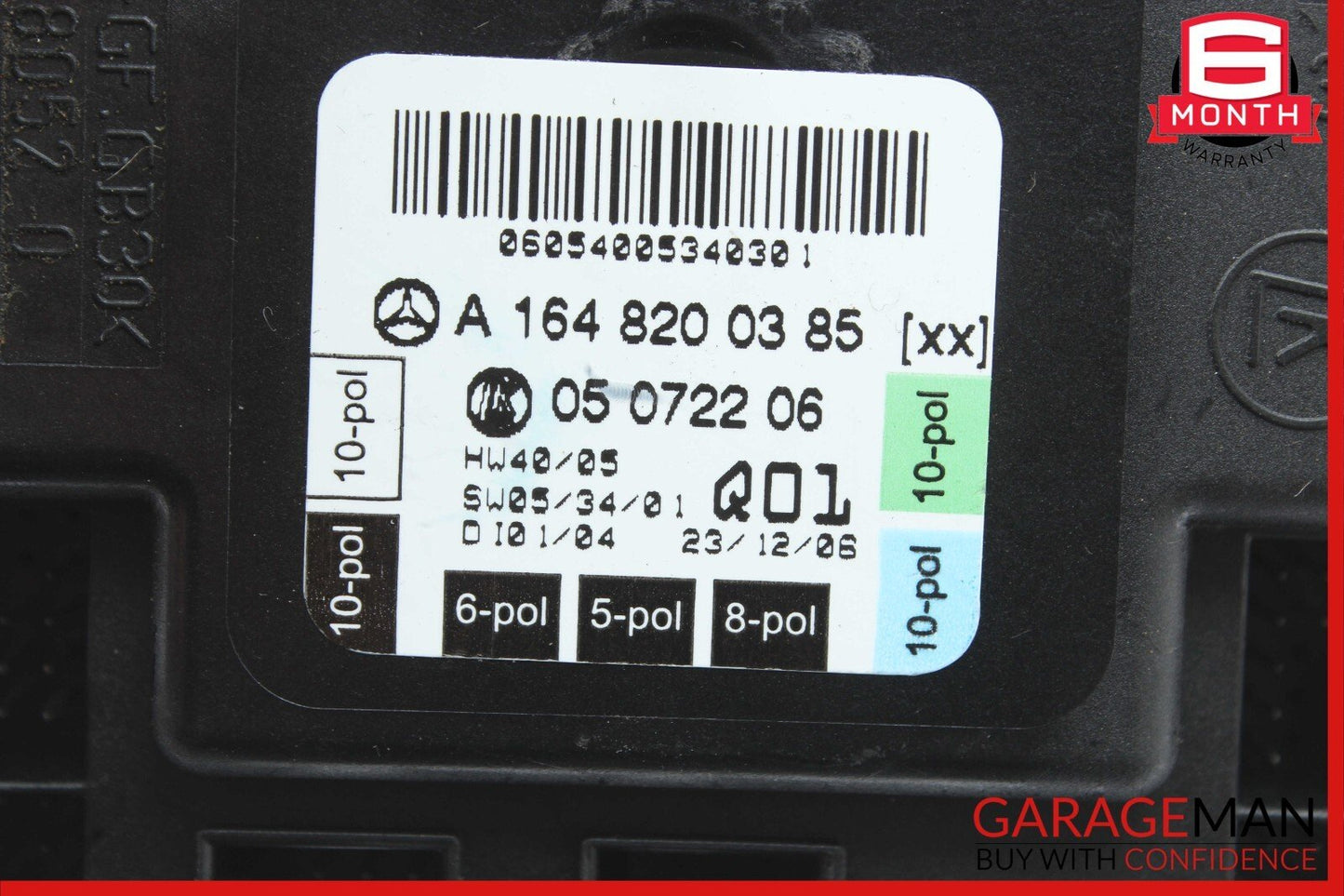 06-13 Mercedes X164 GL450 GL550 R350 Front Left Driver Door Control Module OEM