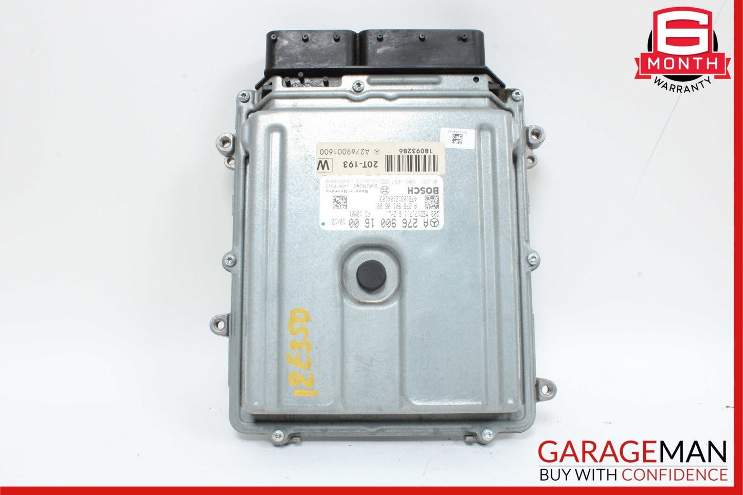 12-15 Mercedes W212 E350 C350 GLK350 ECU Engine Control Module Unit OEM