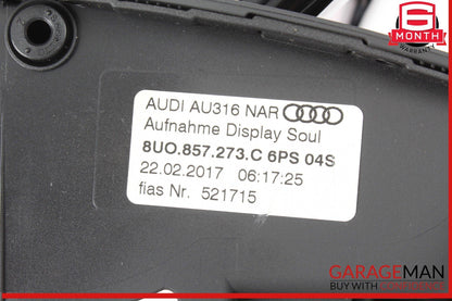 15-18 Audi Q3 Dashboard Navigation Information Display Screen Monitor 8U0857273C