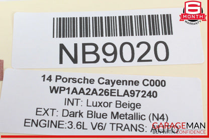 11-17 Porsche Cayenne 958 Rear View Camera Control Module Unit 7P5907441B OEM
