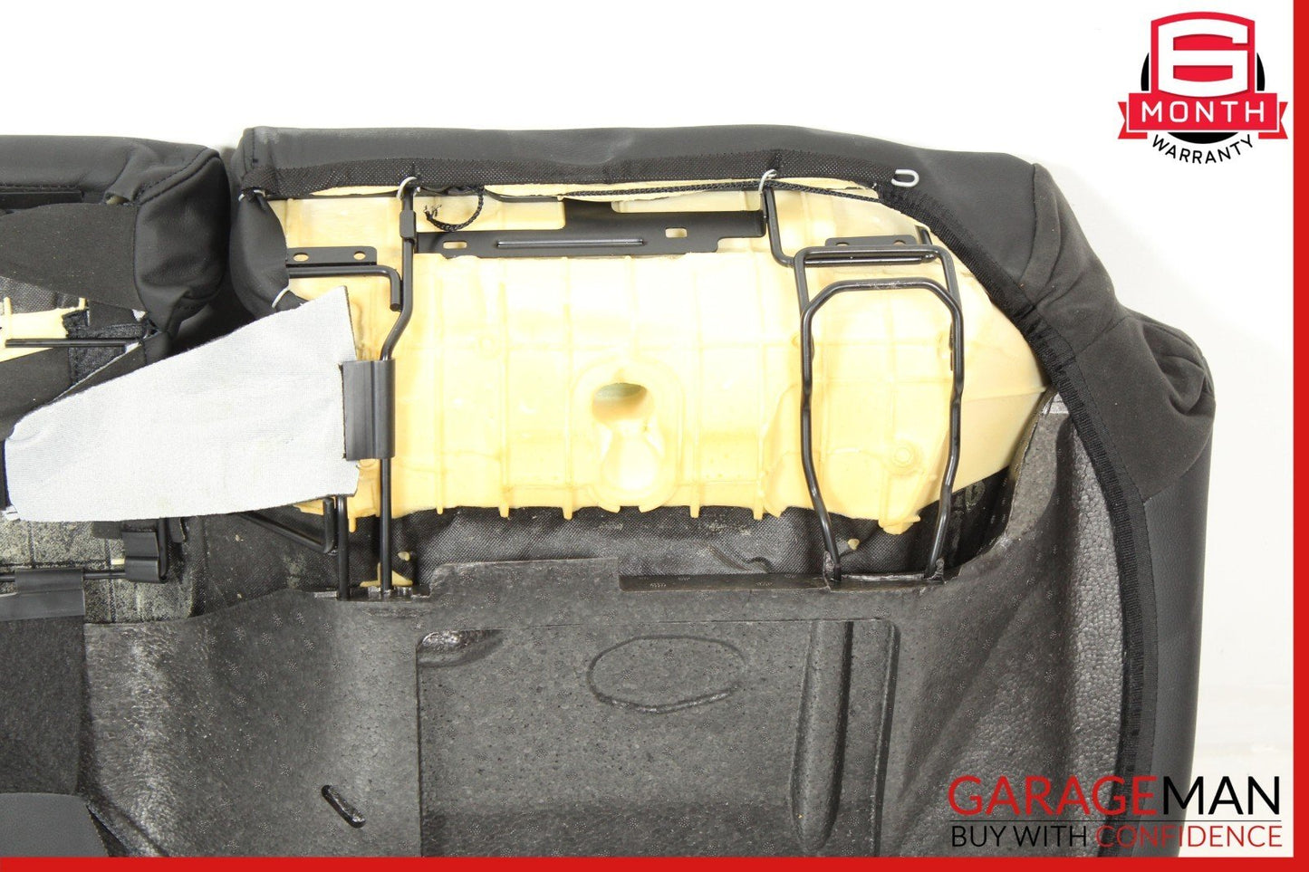 14-22 Maserati Ghibli M157 Rear Seat Cushion Lower Bottom Black OEM