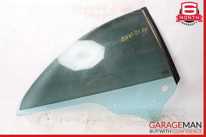 03-09 Mercedes W209 CLK55 CLK63 AMG Rear Right Side Door Window Glass OEM