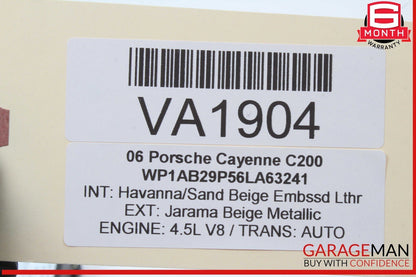 03-10 Porsche Cayenne 955 957 Weight Sensor Control Module Unit 7L5959339B OEM