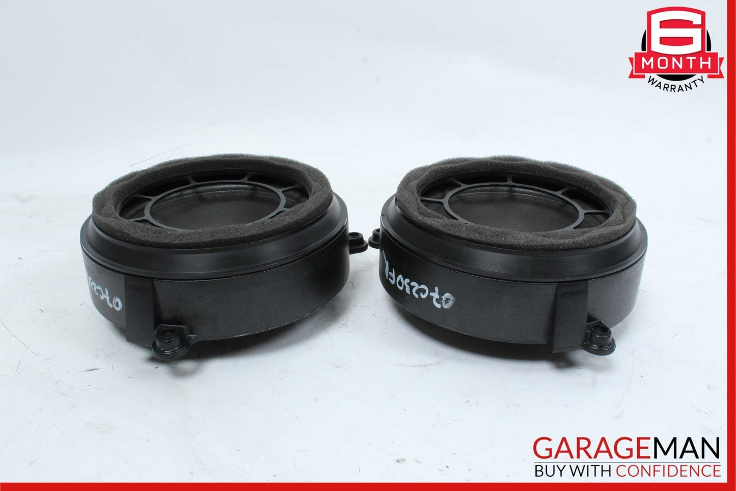 01-07 Mercedes W203 C230 Front Right & Left Door Sound Audio Speaker Set OEM