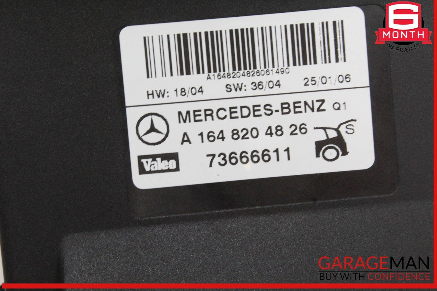 06-12 Mercedes W164 ML350 Rear Trunk Tailgate Control Module Unit 1648204826 OEM