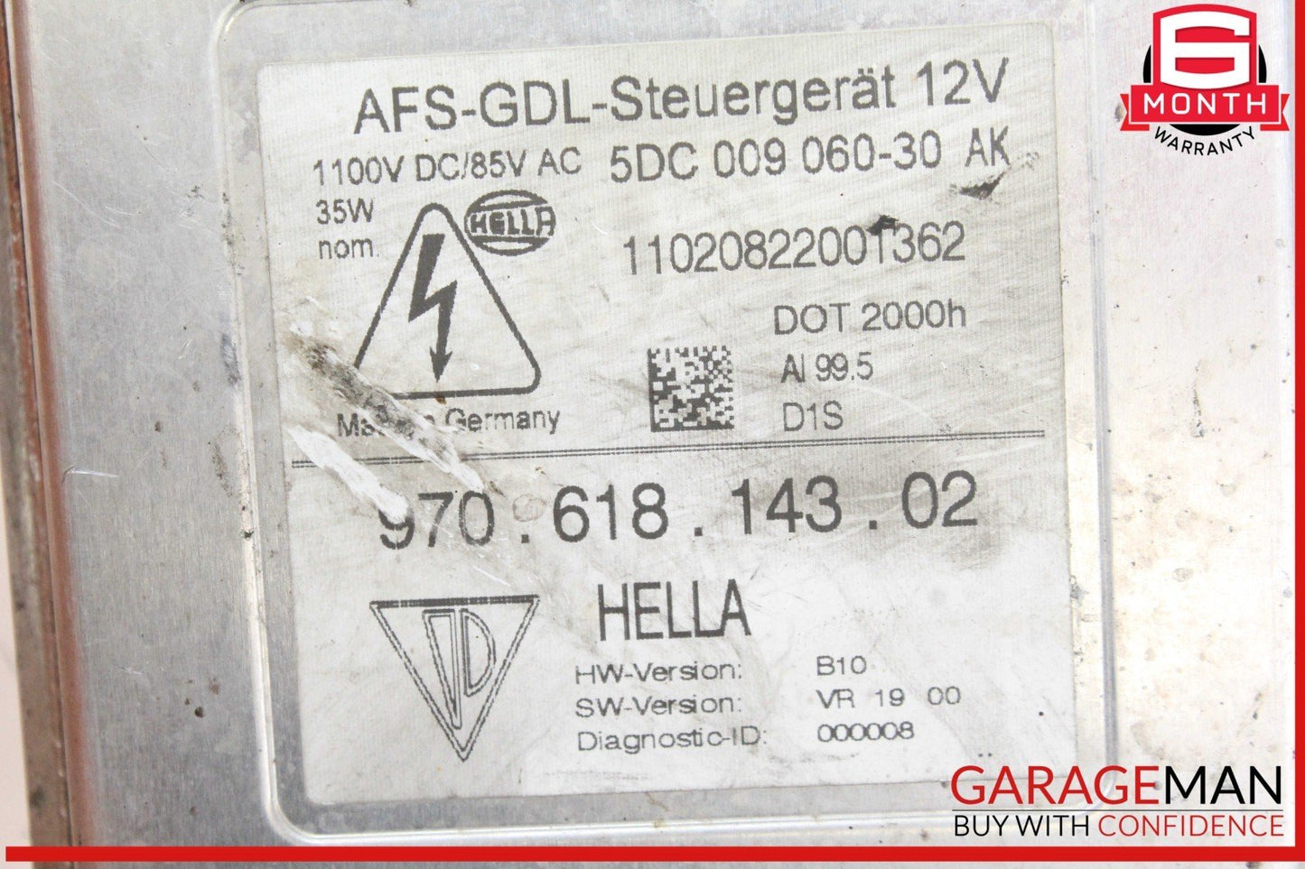 10-16 Porsche Panamera 970 Xenon HID Headlight Ballast Module Unit OEM