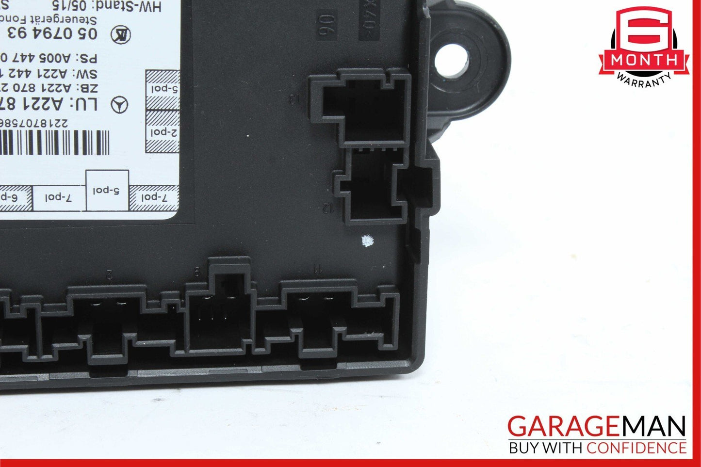 07-13 Mercedes W221 S550 S600 Rear Right / Left Side Door Control Module OEM