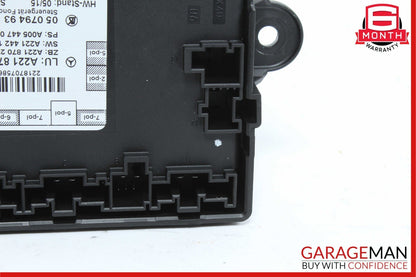 07-13 Mercedes W221 S550 S600 Rear Right / Left Side Door Control Module OEM