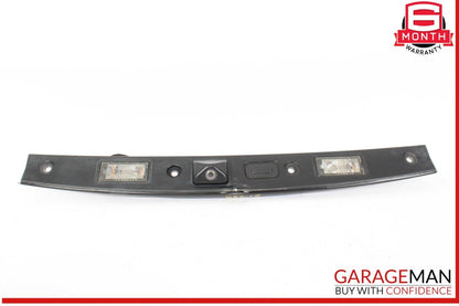 14-22 Maserati Quattroporte S Rear Trunk Lid Moulding Plate w/ Lights OEM