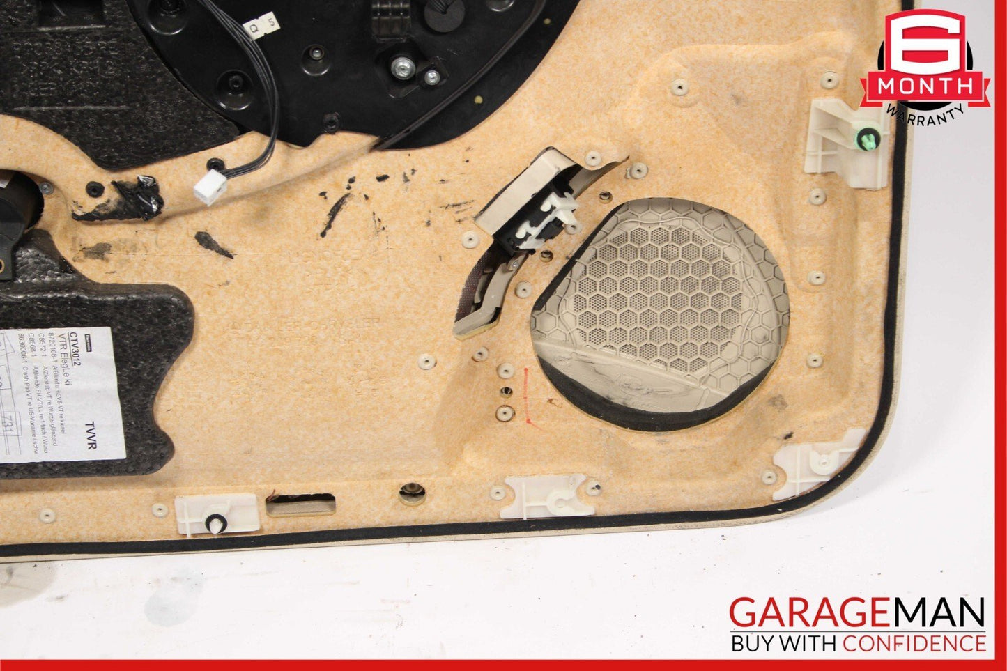 06-09 Mercedes W209 CLK350 Front Right Side Interior Door Panel Assembly Beige