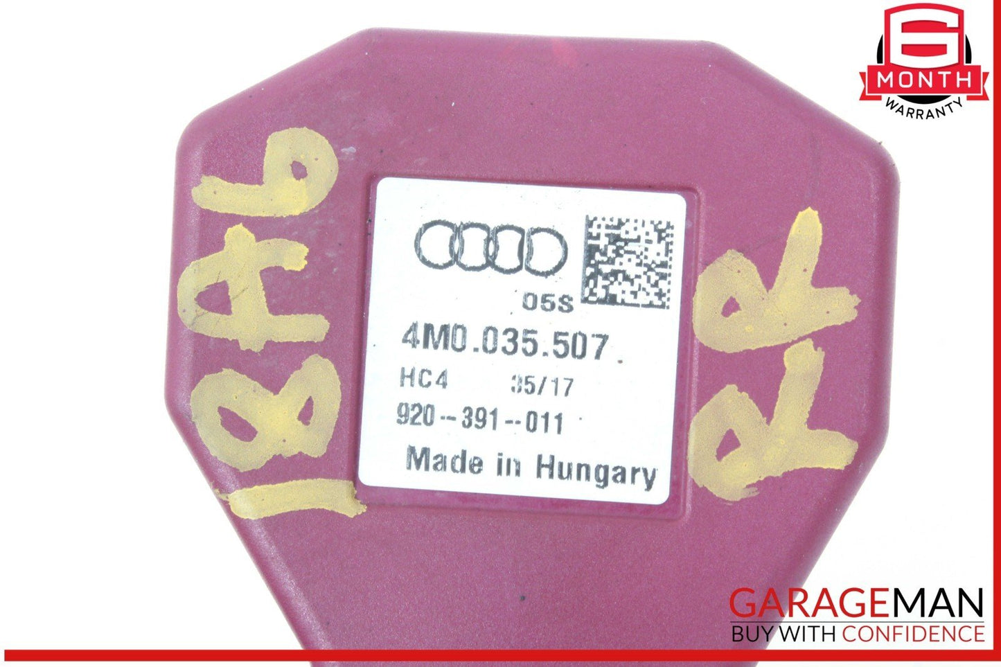 16-24 Audi A6 RS5 S5 Q5 A4 Telephone Phone Antenna Control Module Unit 4M0035507