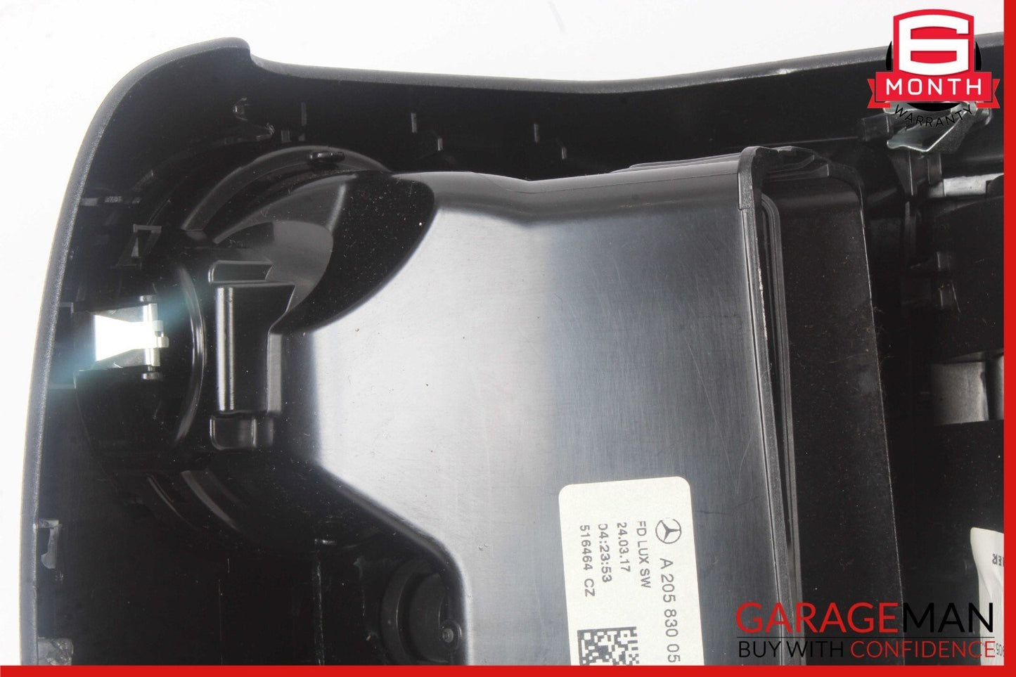 15-20 Mercedes W205 C300 C350e Rear Center Console AC Air Vent Trim OEM