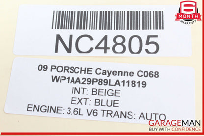 03-10 Porsche Cayenne 955 957 Rear Trunk Window Lid Hatch Tailgate Lock Latch