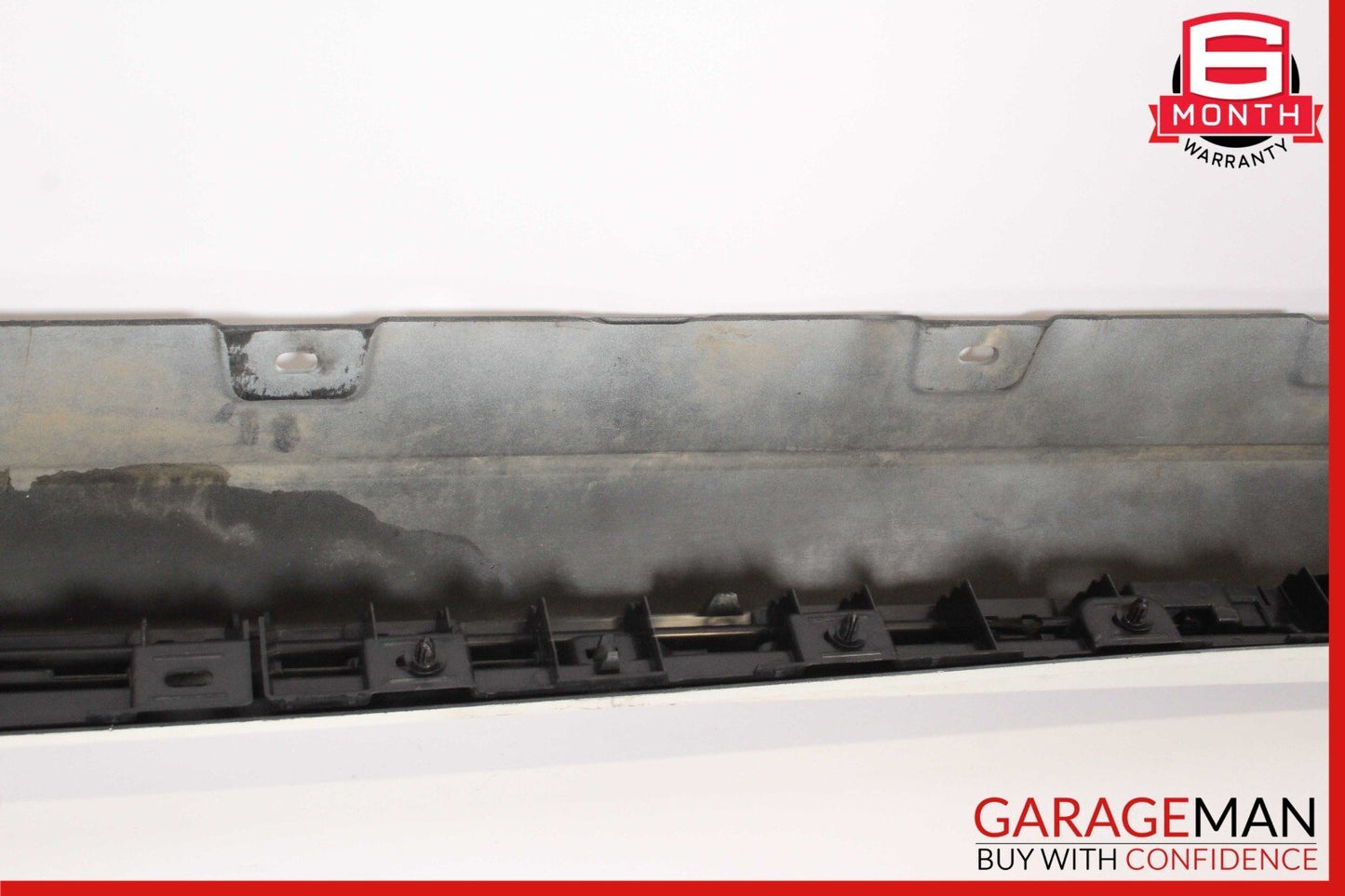 13-19 BMW 650i F06 Left Driver Side Rocker Skirt Molding Trim Panel White OEM