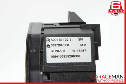 07-14 Mercedes W221 S550 Door Lock Switch Front Left Side 2218213051 OEM