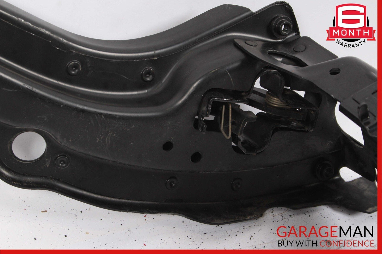 03-09 Mercedes W211 E350 Front Left Hood Bonnet Hinge Support Bracket Black