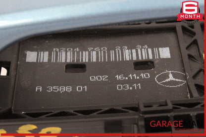 10-13 Mercedes W212 E350 Bluetec Front Left Driver Side Exterior Door Handle OEM