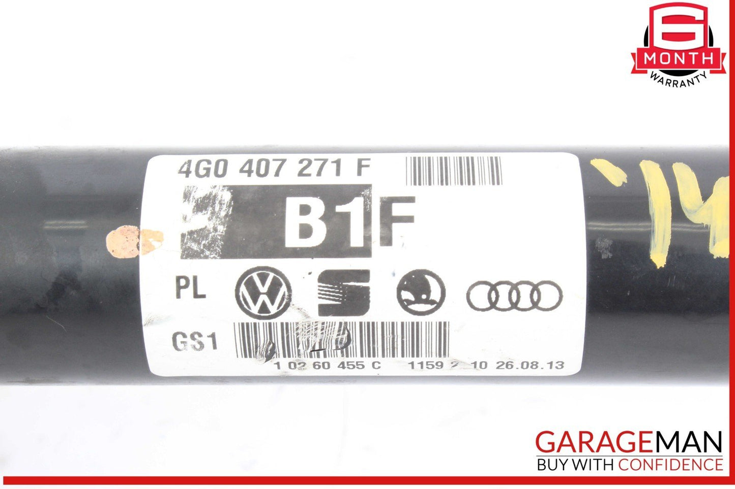 11-18 Audi SQ5 A8 Quattro Front Left or Right Side CV Axle Shaft 4G0407271F OEM