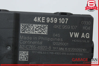 16-25 Audi Q7 Q5 A5 S5 Rear Trunk Liftgate Control Module 4KE959107 OEM