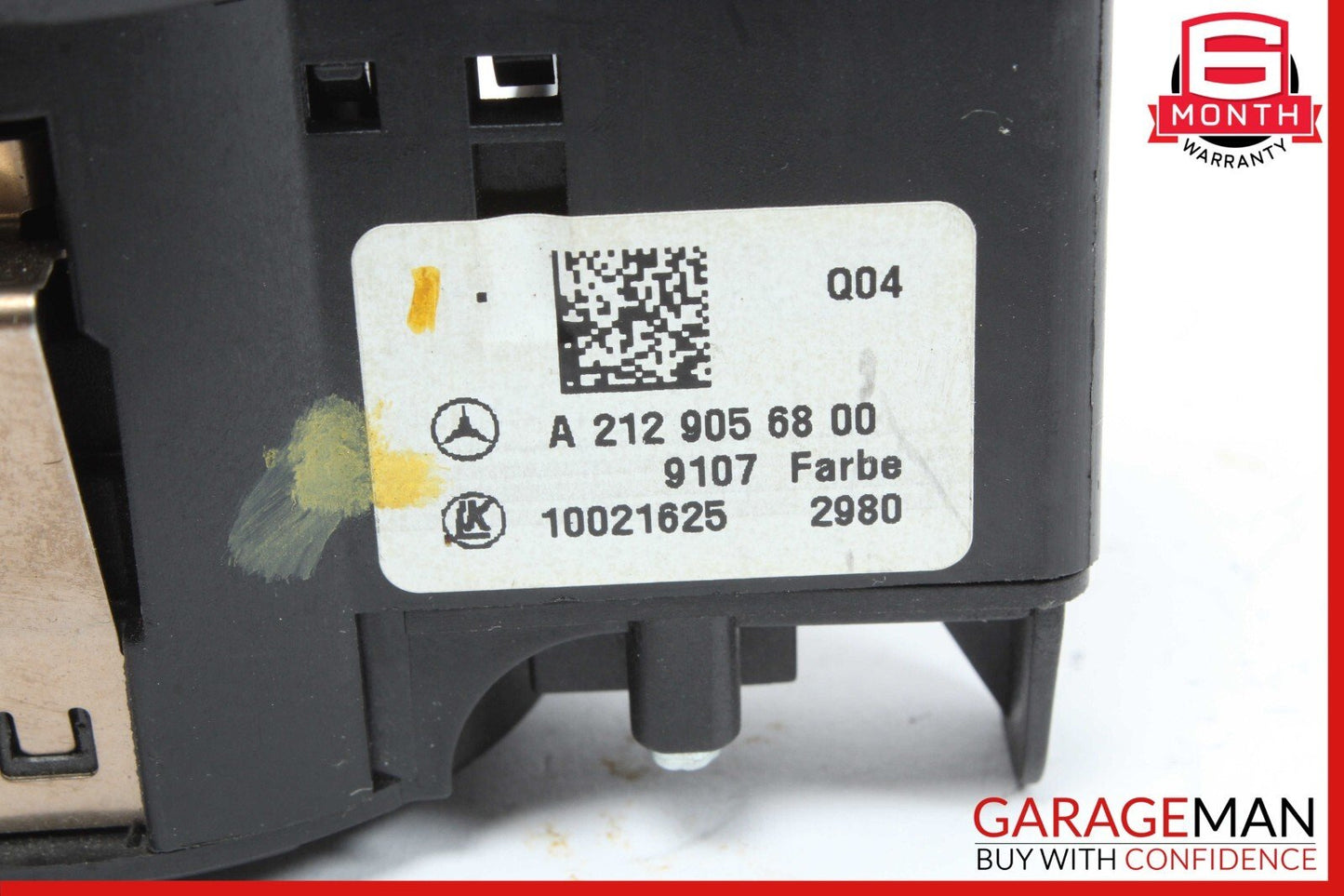 08-20 Mercedes W212 E350 SLK250 Headlight Fog Light Switch Control Module OEM