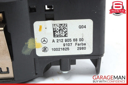 08-20 Mercedes W212 E350 SLK250 Headlight Fog Light Switch Control Module OEM