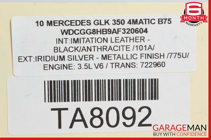 07-18 Mercedes GLK350 E400 Rear Left / Right Axle CV Half Shaft Driveshaft OEM