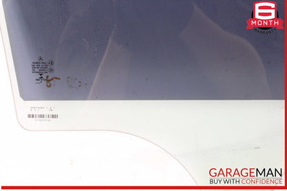 17-20 Mercedes W213 E300 E63 AMG Rear Left Driver Side Door Window Auto Glass