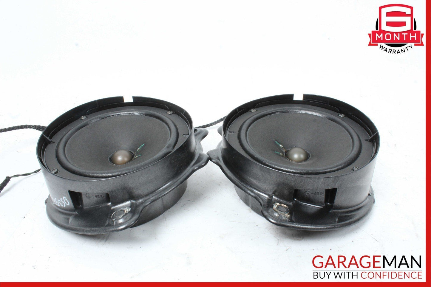 00-06 Mercedes W220 S500 Front Left & Right Side Door Sound Speaker Speakers Set