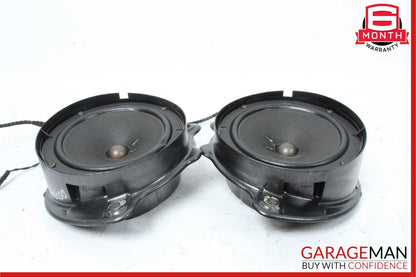 00-06 Mercedes W220 S500 Front Left & Right Side Door Sound Speaker Speakers Set