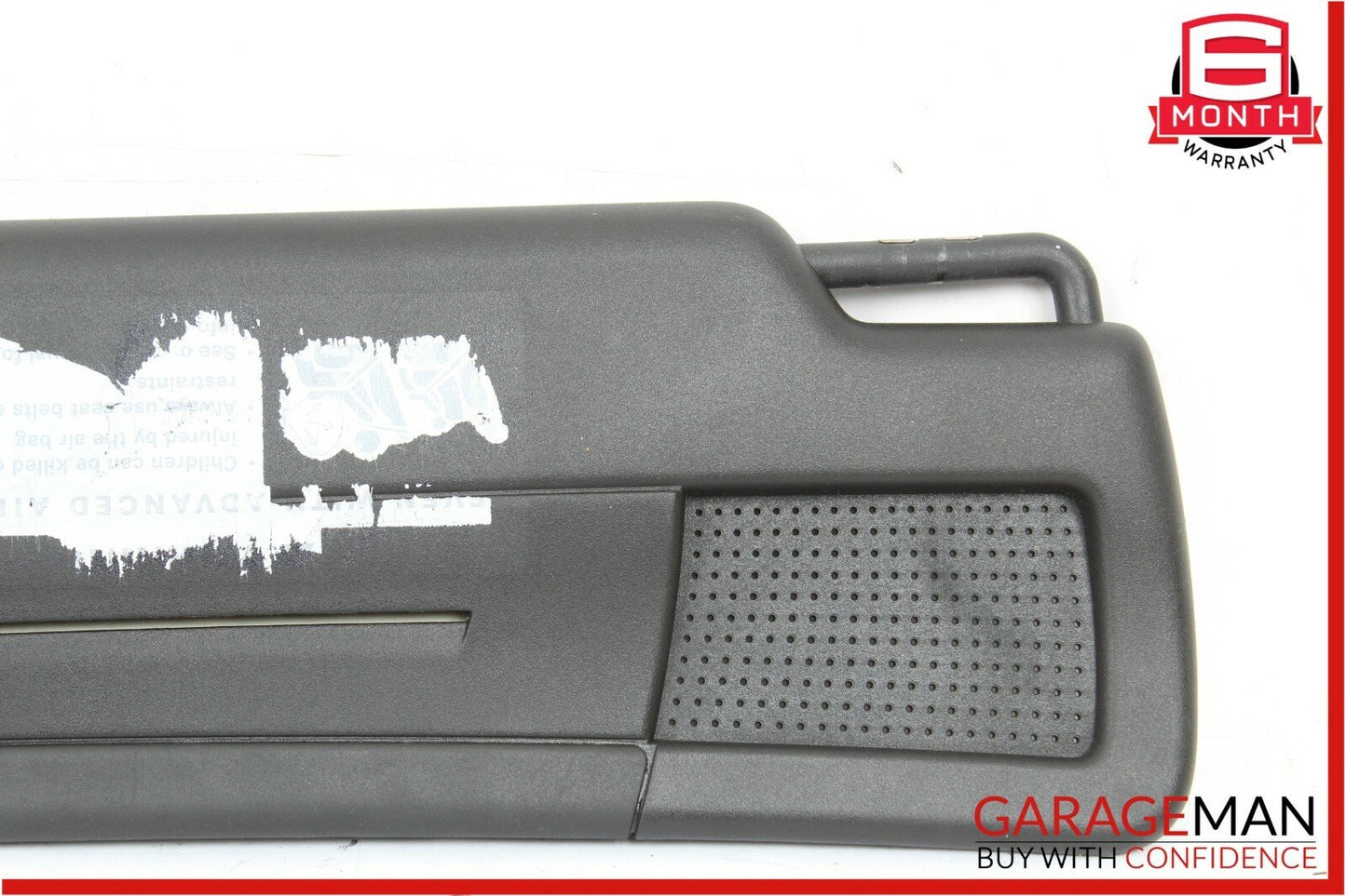 05-11 Mercedes R171 SLK350 Front Right Side Sun Visor Sunvisor Shade Cover Black