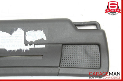 05-11 Mercedes R171 SLK350 Front Right Side Sun Visor Sunvisor Shade Cover Black