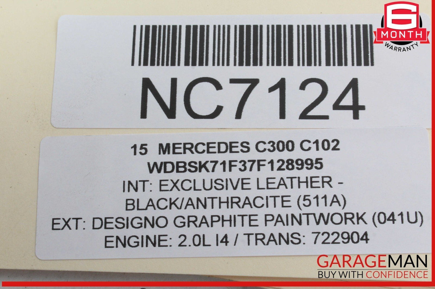 15-20 Mercedes W205 C300 SLC300 M274 Engine Vacuum Pump 2701800901 OEM