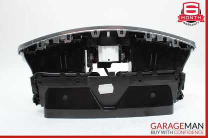 07-13 Mercedes W221 S550 S600 Center Dash AC A/C Air Vent Clock Trim Assembly