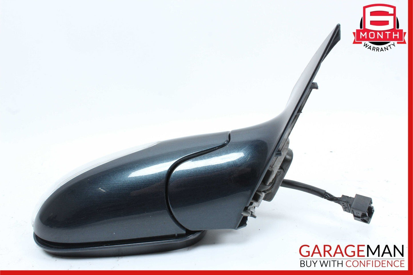 03-09 Mercedes W209 CLK55 AMG Front Right Side Mirror Door Rear View Green Black
