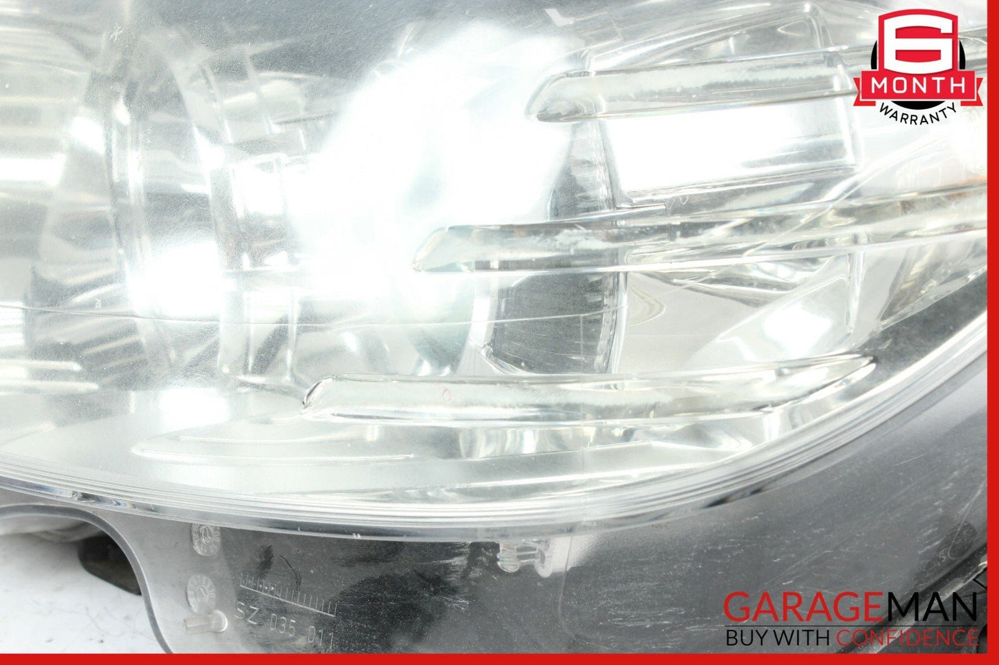08-11 Mercedes W204 C300 Front Left Side Headlight Head Light Lamp Halogen OEM