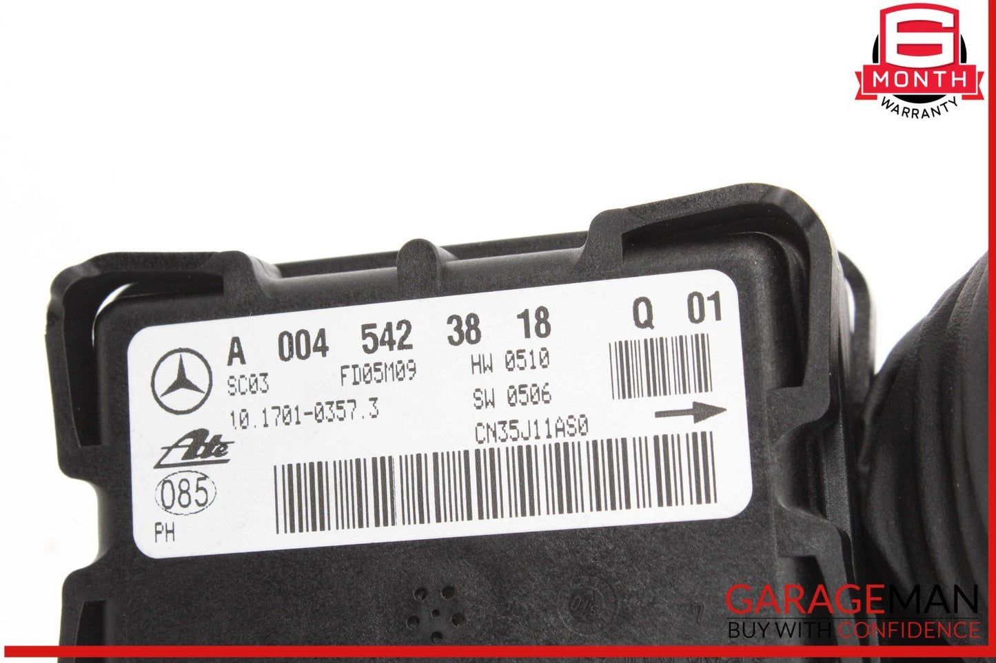 06-09 Mercedes W164 ML350 ML500 R350 Yaw Turn Rate Sensor Module Unit 0045423818