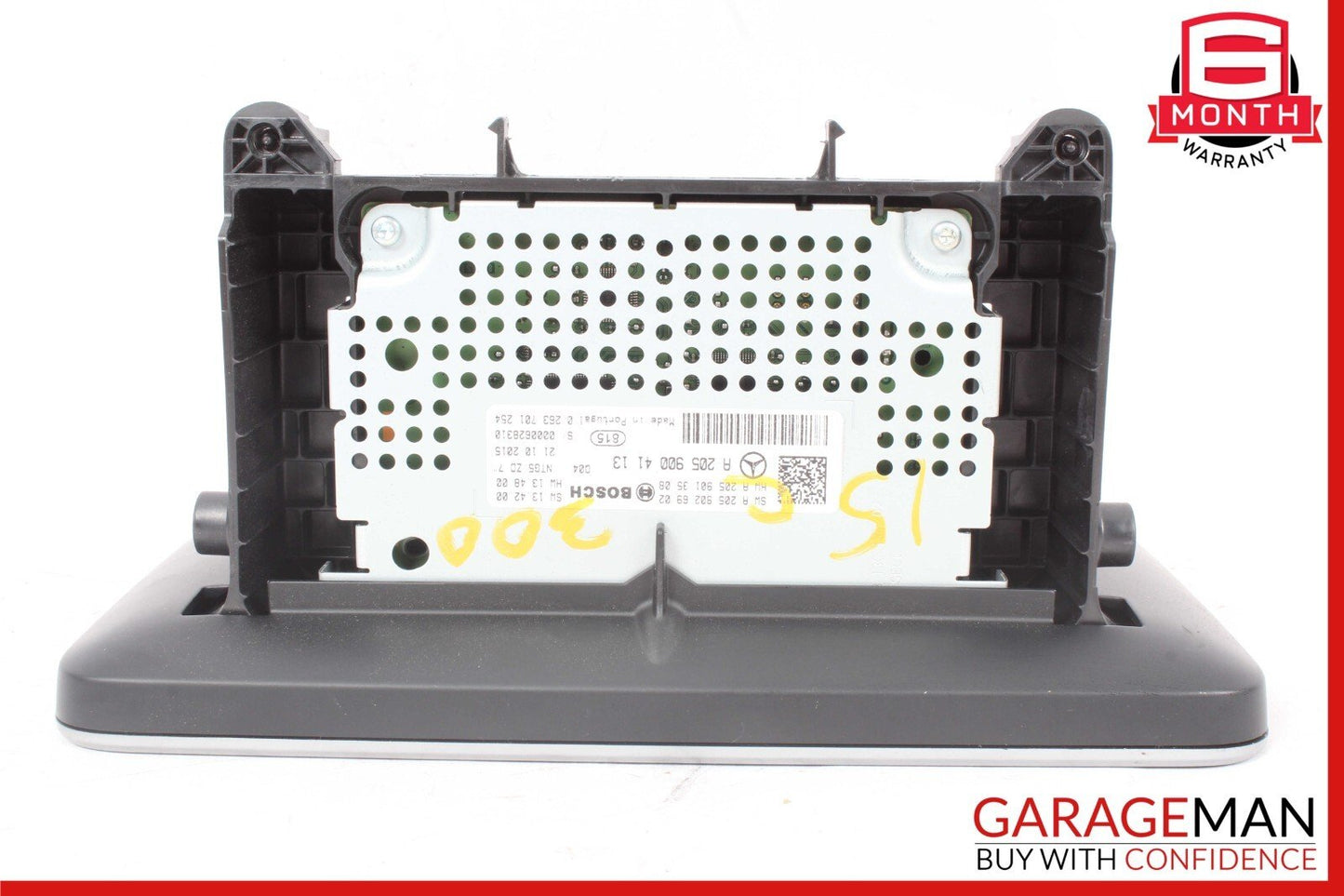 15-18 Mercedes W205 C350e C300 AM FM CD Player Radio Receiver Display Screen