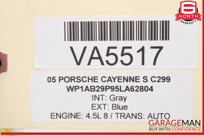 03-10 Porsche Cayenne S 955 957 AC A/C Air Conditioner Compressor Pump OEM