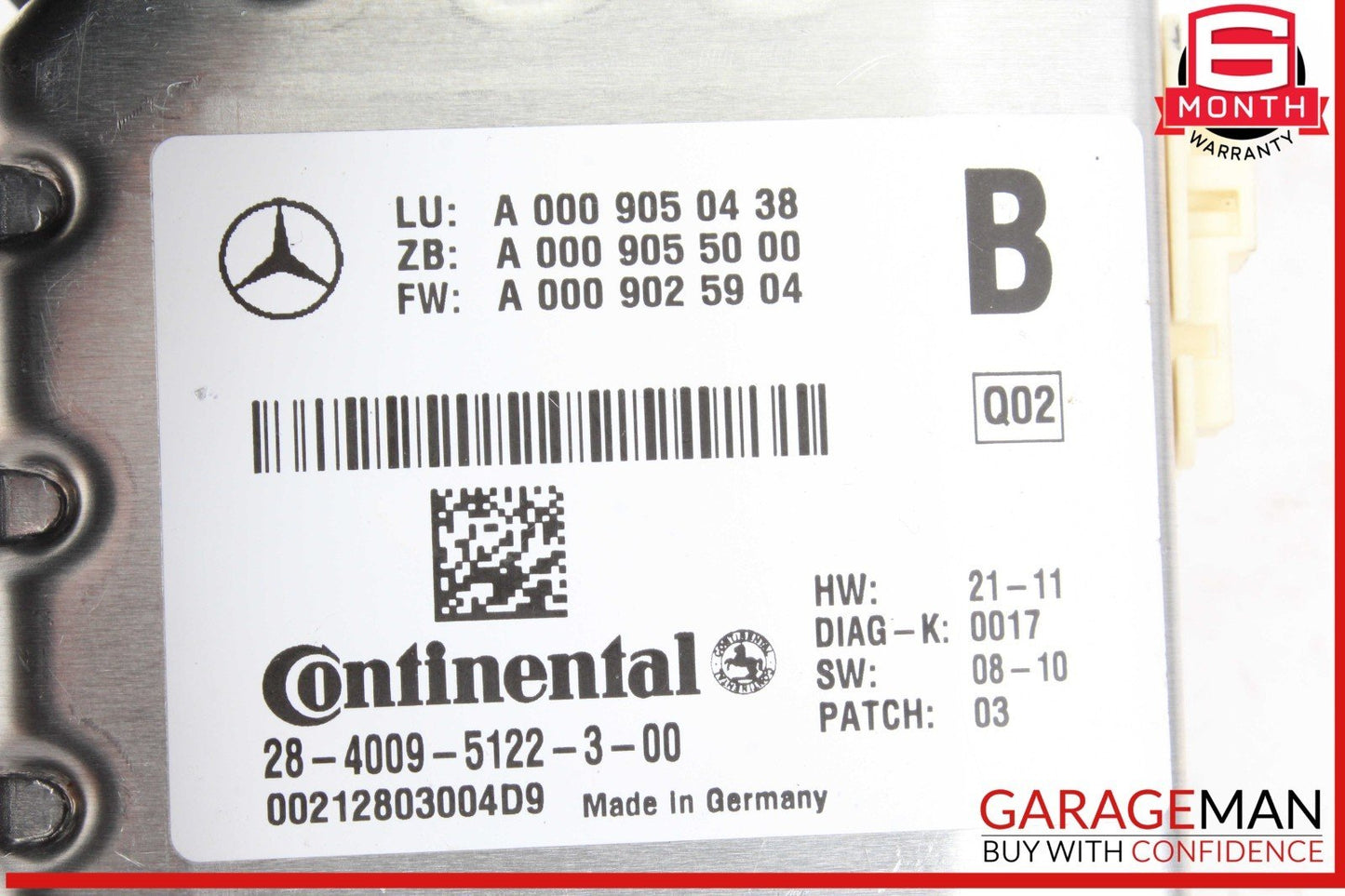10-16 Mercedes X166 GL450 E550 C300 Front Active Lane Assist Front Camera OEM