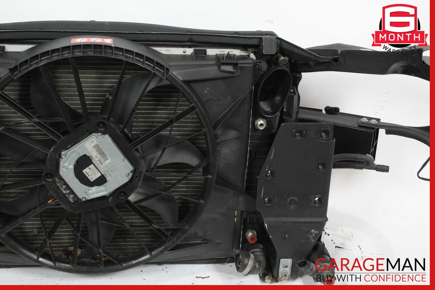 03-08 Mercedes R230 SL500 Engine Motor Cooling Radiator Fan Assembly OEM