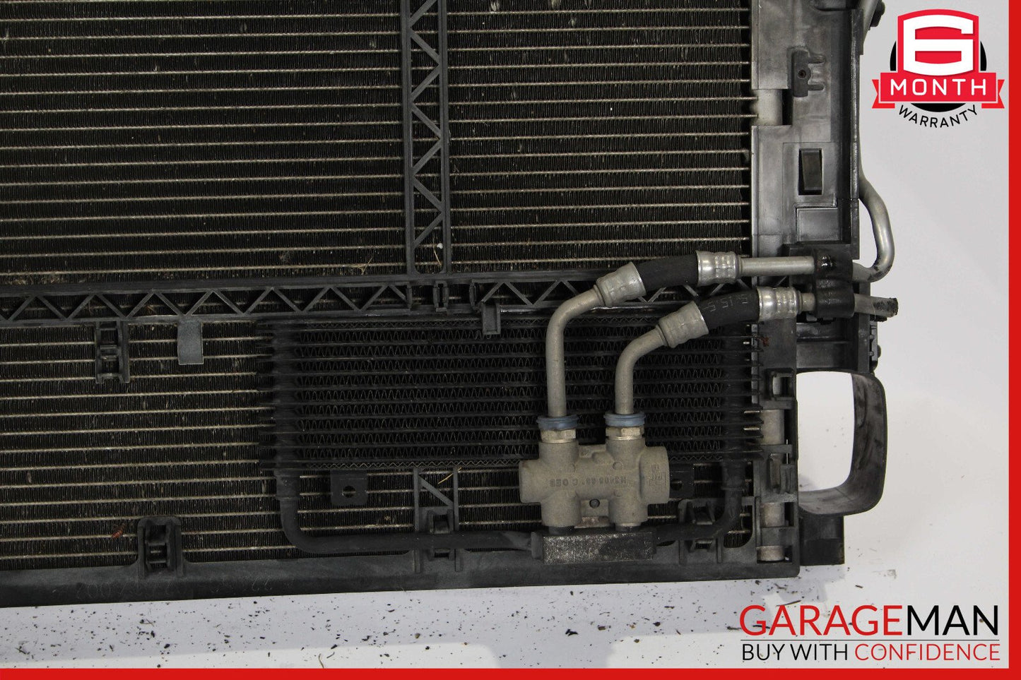 07-09 Mercedes W221 S550 Cooling Radiator A/C Condenser Oil Cooler OEM
